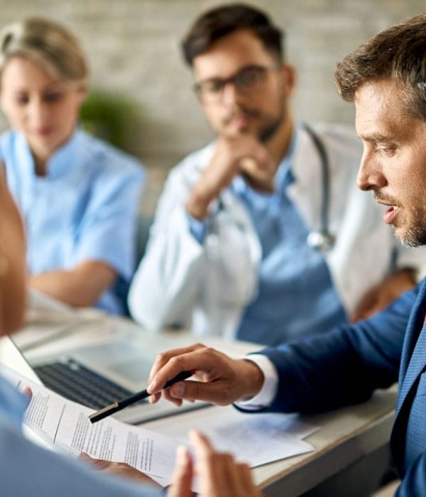 Legal + Medical Collaboration Scene